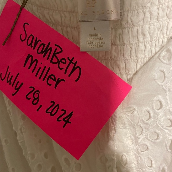 Rachel Parcell OG white eyelet dress - Picture 2 of 2